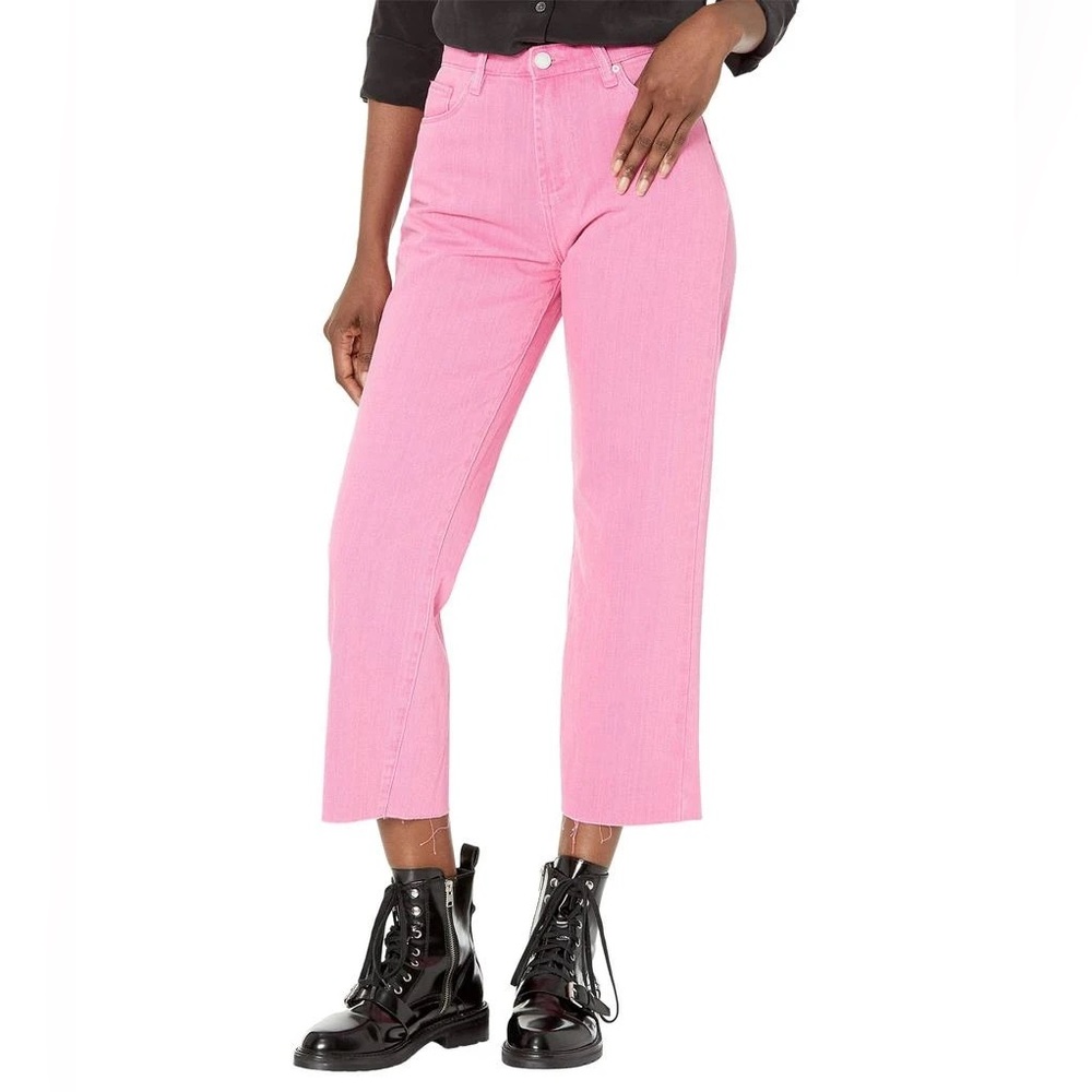 Blank NYC Vibrant Pink Ankle Jeans
